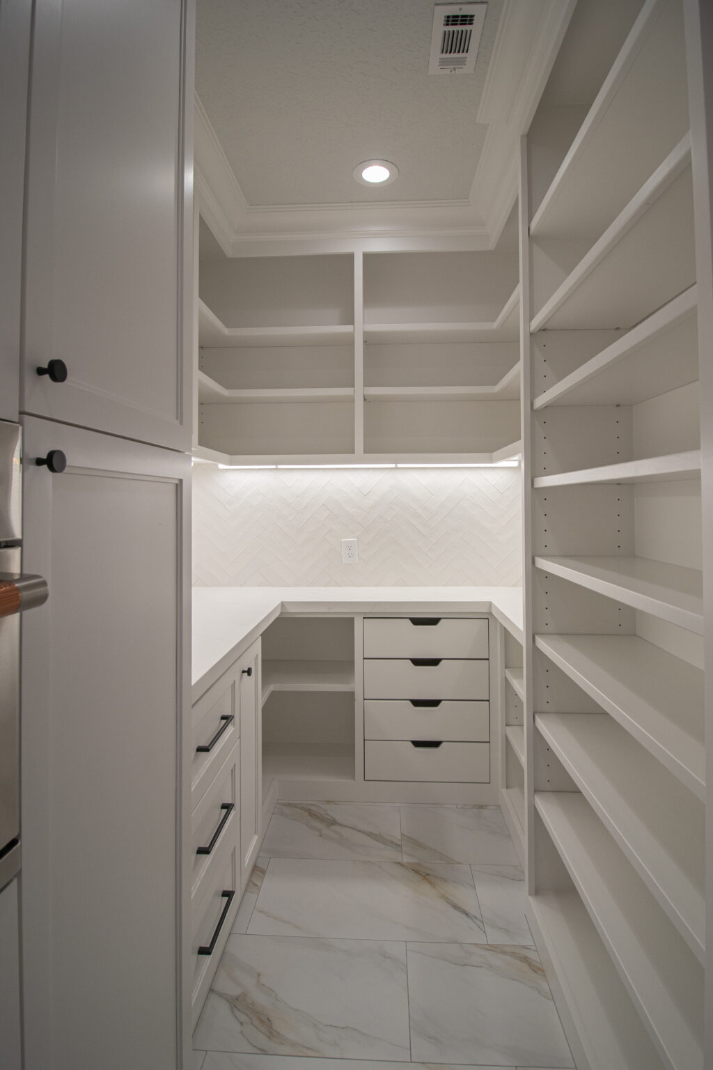 Modern Butler’s Pantry Transformation: Extra Space with Ultimate ...